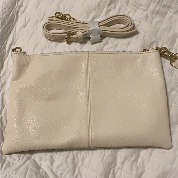(NWOT) Embellished Faux Leather Clutch/Purse - Picture 2 of 6